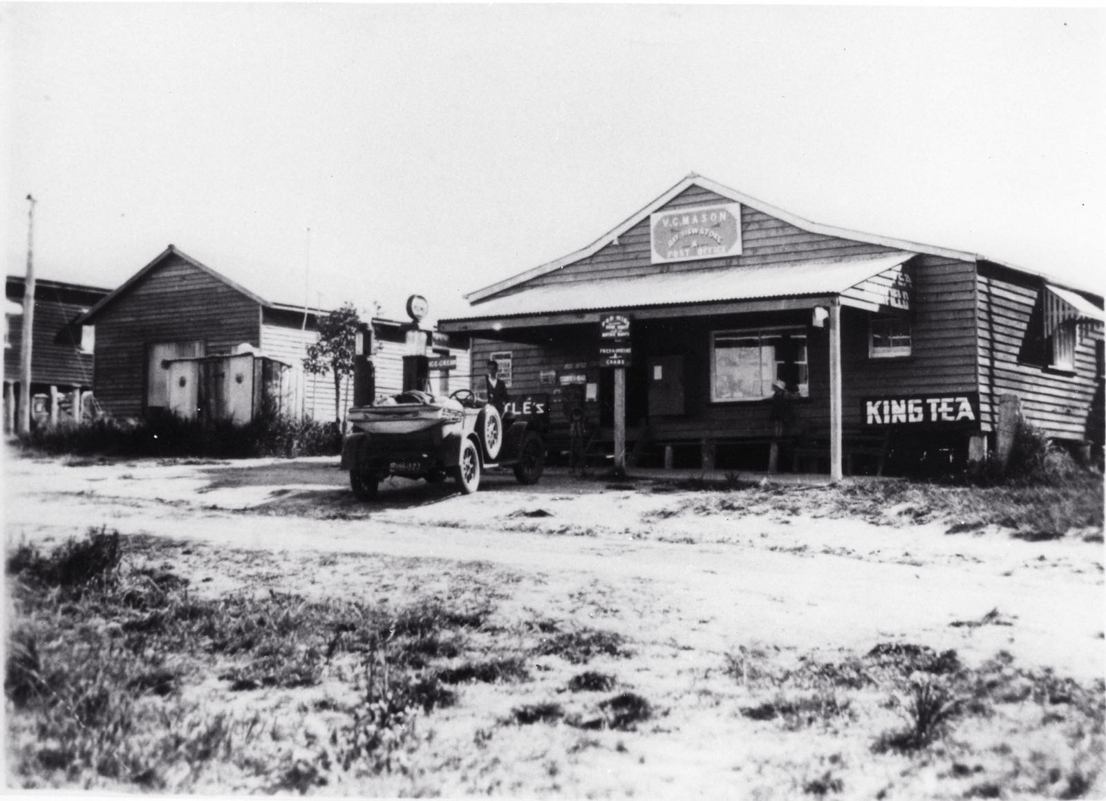 Corner of Gympie Road and Jew Street