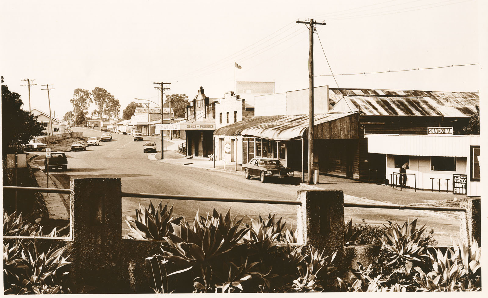 View from Railway Hotel